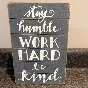 Rustic Gray and White Motivational Wall Art